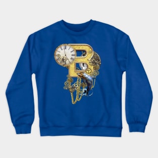 Alphabet-monogram capital-letter B Crewneck Sweatshirt